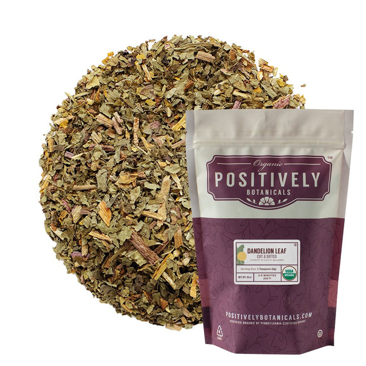 Organic Dandelion Leaf - Loose Leaf Botanical