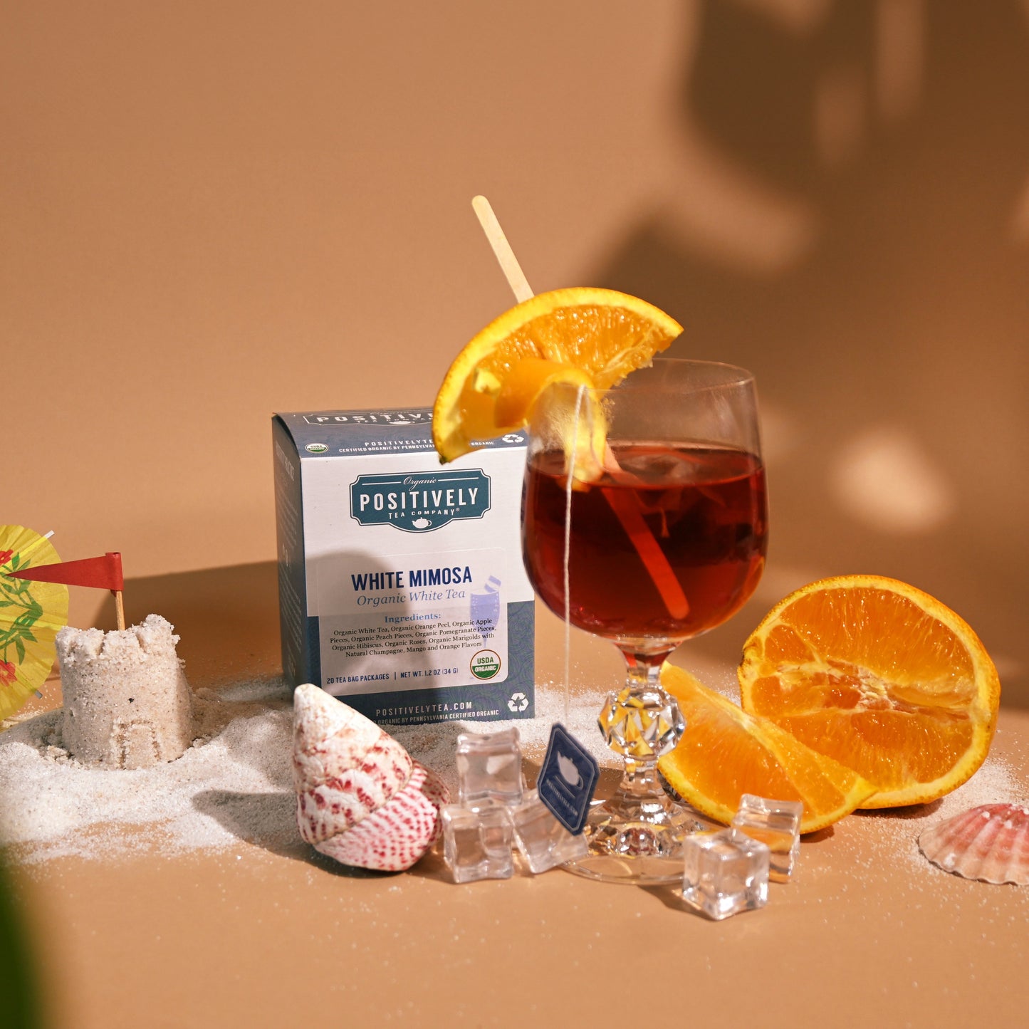 Organic White Mimosa - Tea Bags