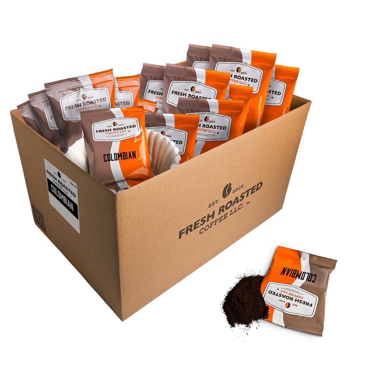 100% Colombian, 1.75 oz - Coffee Portion Packs