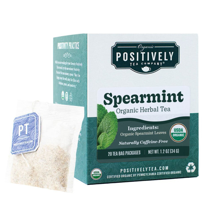 Organic Spearmint Leaf Herbal - Tea Bags