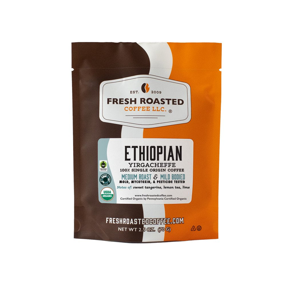 Organic Ethiopian Yirgacheffe - Roasted Coffee