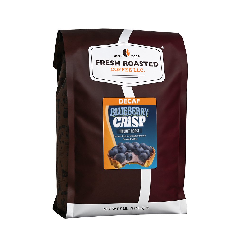 Decaf Blueberry Crisp - Flavored Roasted Coffee