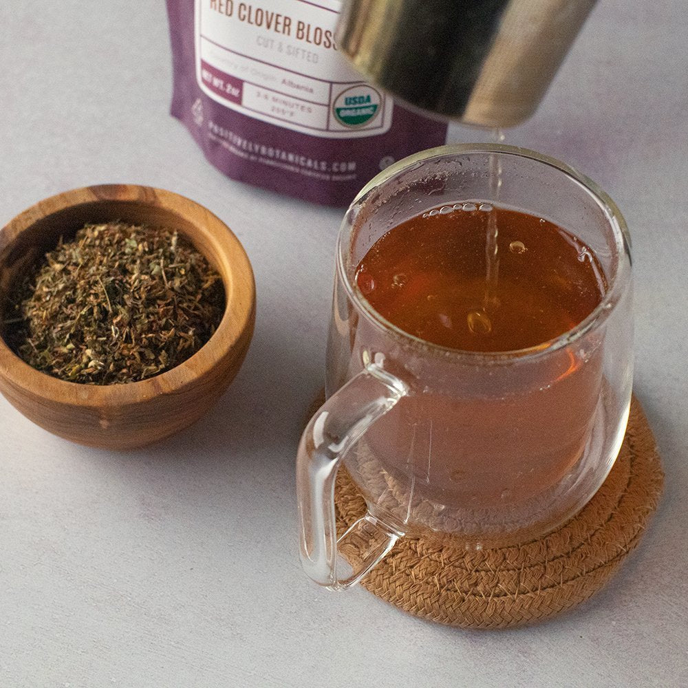 Organic Red Clover Blossoms - Loose Leaf Botanical