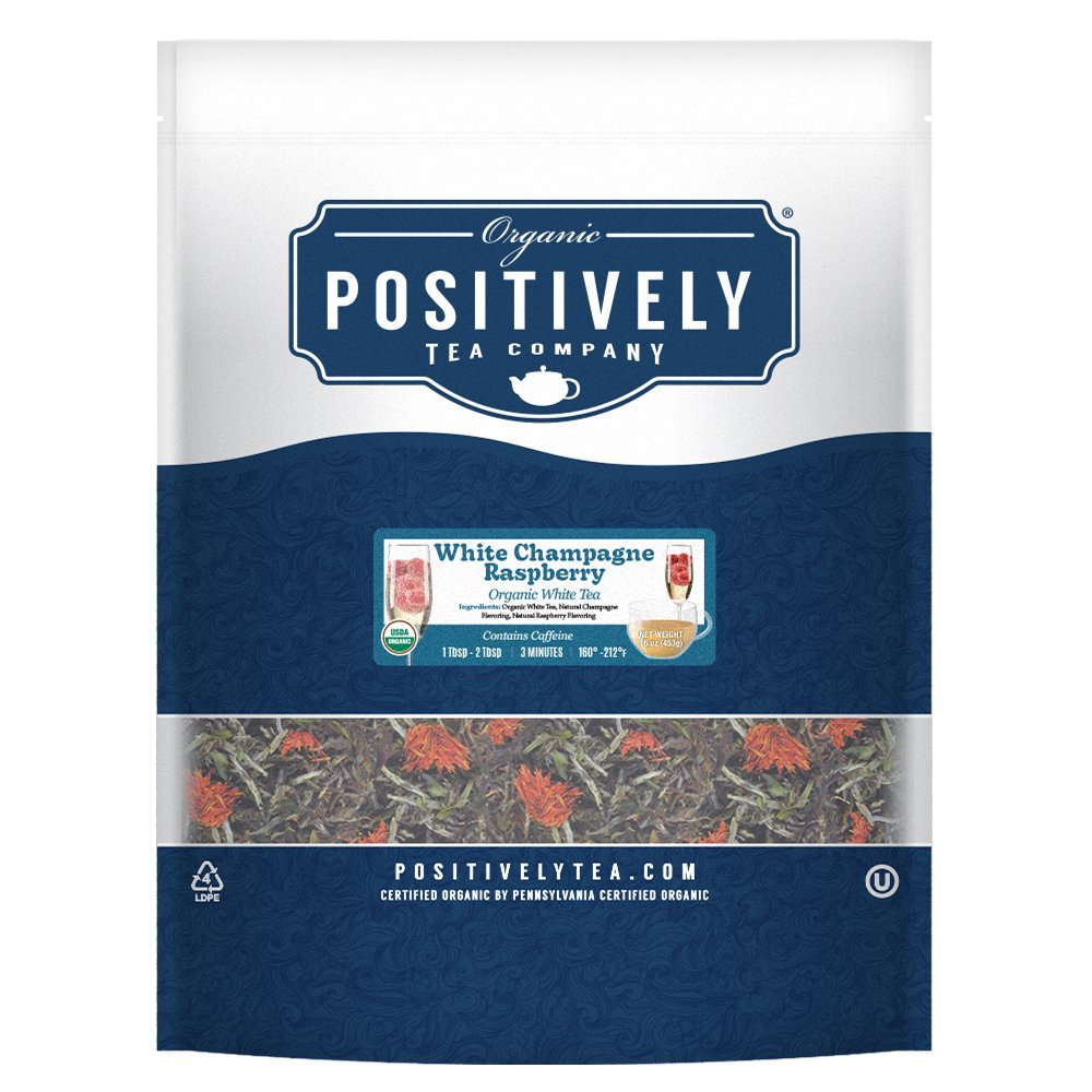 Organic White Champagne Raspberry - Loose Leaf Tea