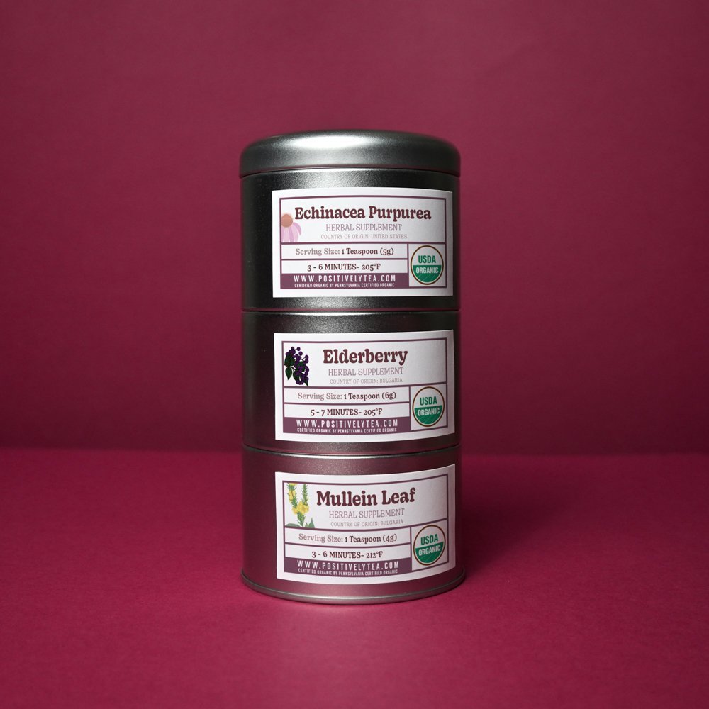 Organic Positively Botanical Tin Trio - Cold Comfort