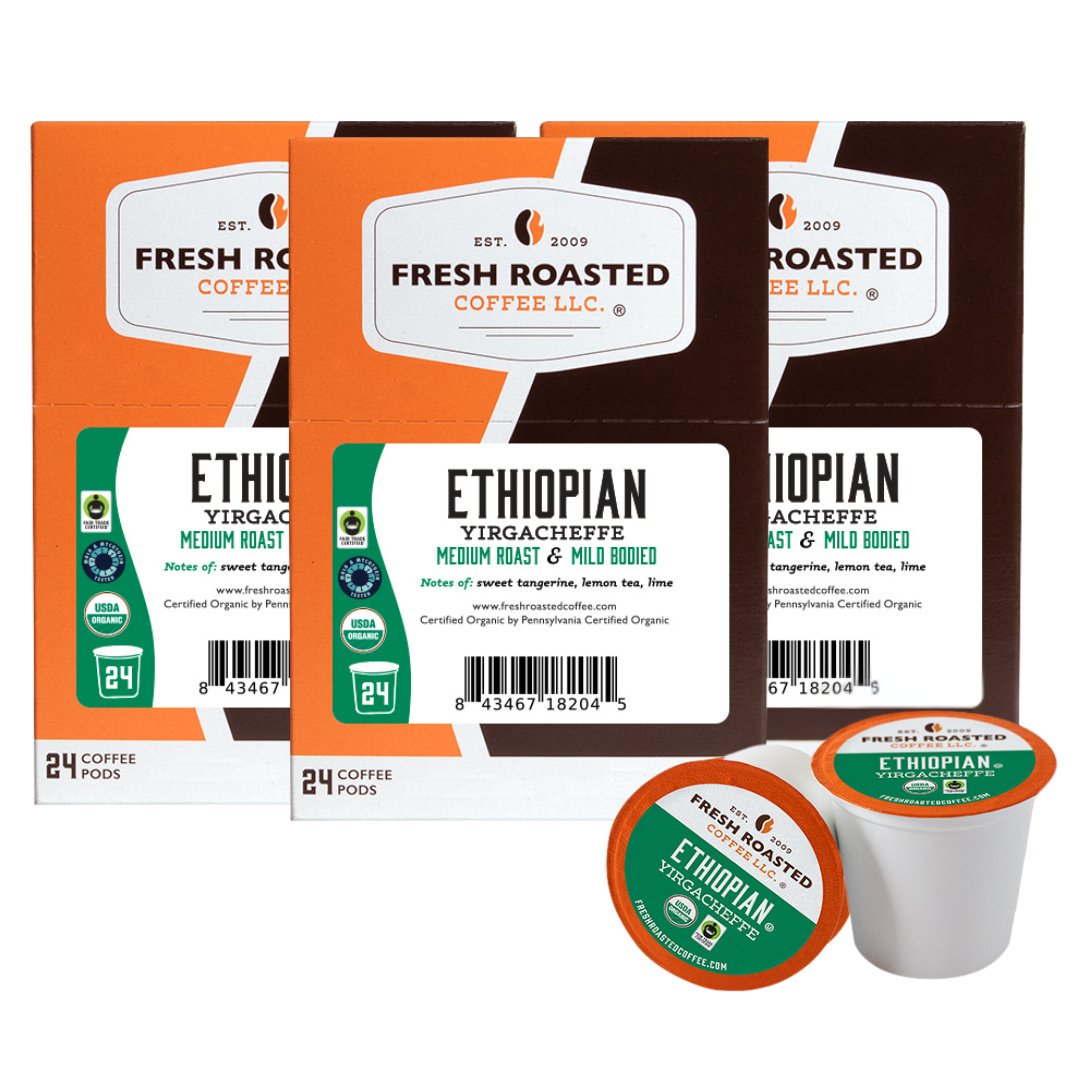 Organic Ethiopian Yirgacheffe - Classic Coffee Pods