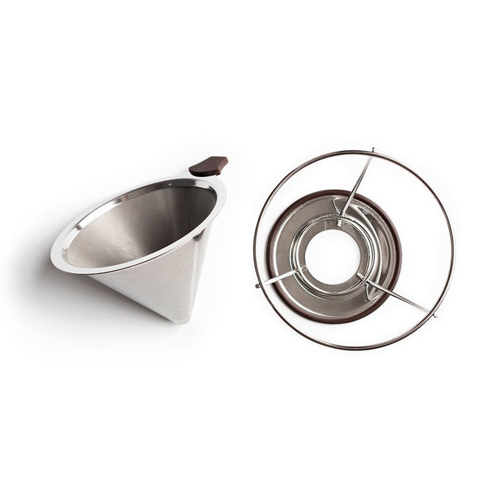 Stainless Steel Filter & Pour-over Dripper