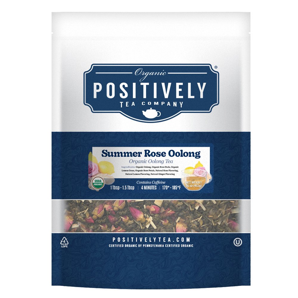 Organic Summer Rose Oolong - Loose Leaf Tea