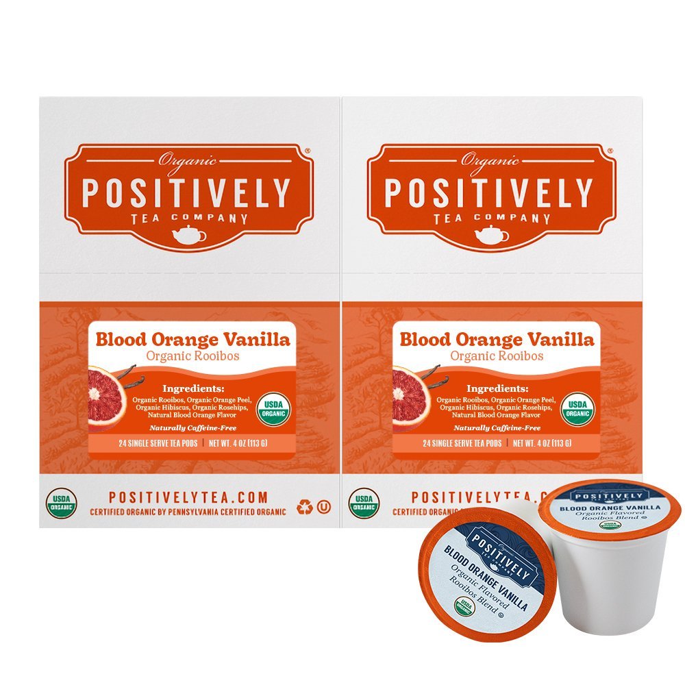 Organic Blood Orange Vanilla Rooibos - Classic Tea Pods