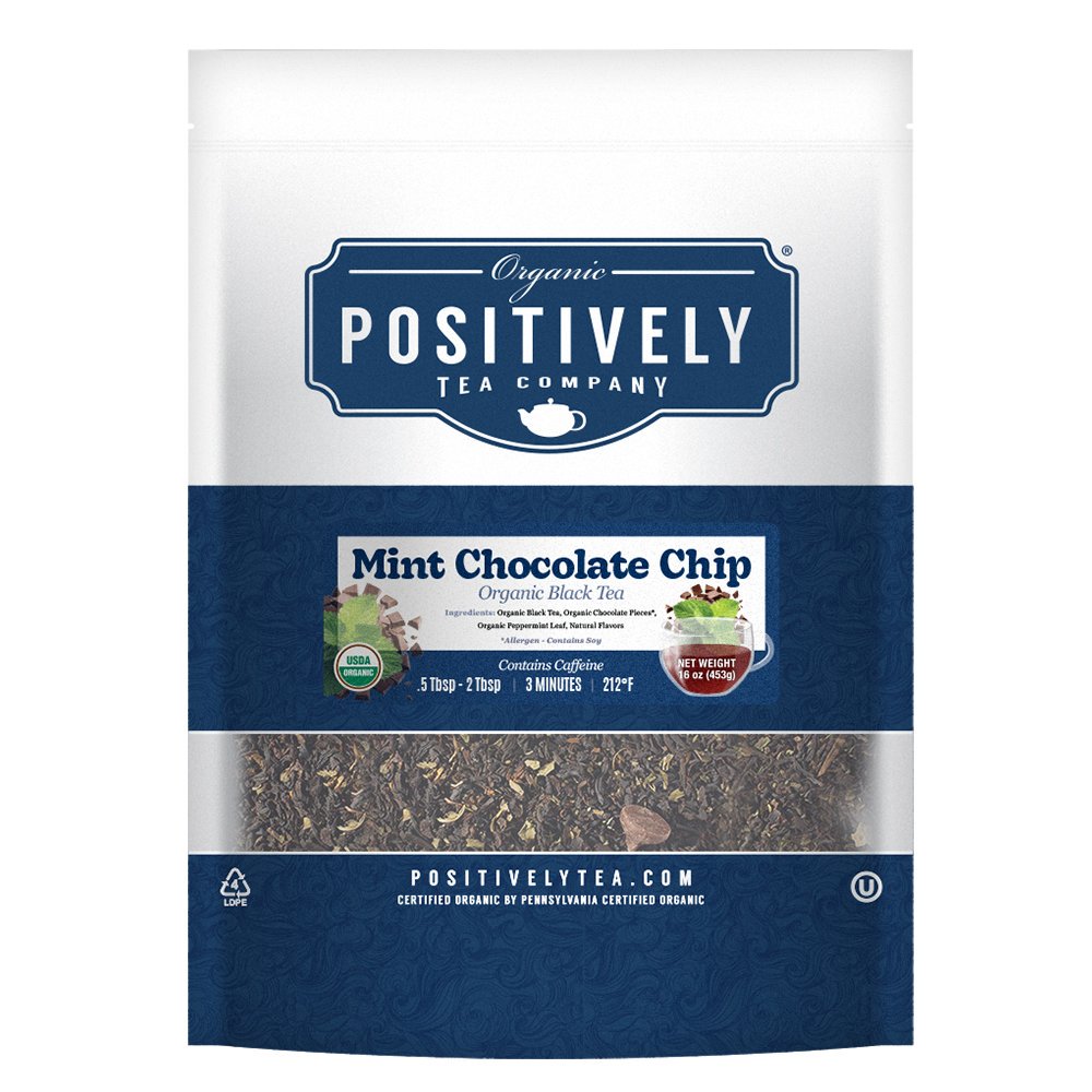 Organic Mint Chocolate Chip - Loose Leaf Tea