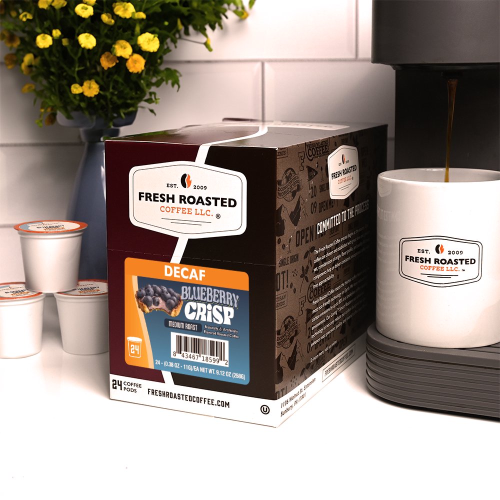 Decaf Blueberry Crisp - Flavored Classic Pods