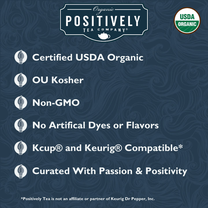 Organic Positively Tea Traditional Favorites - Classic Tea Pods