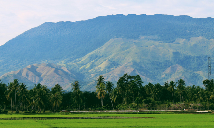 Mountains in Aceh region