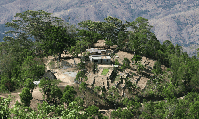 Village in the South of East TImor