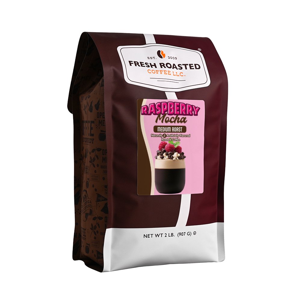 Raspberry Mocha - Flavored Roasted Coffee