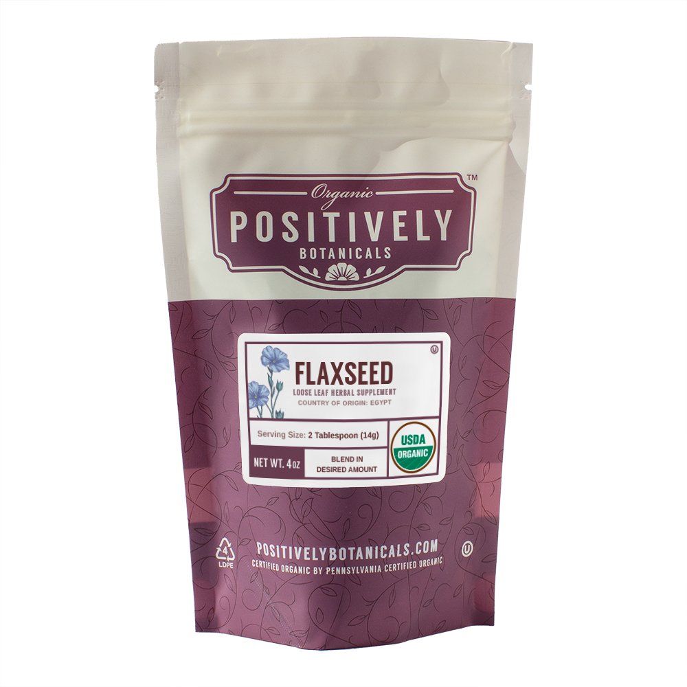 Organic Flax Seeds - Loose Leaf Botanical