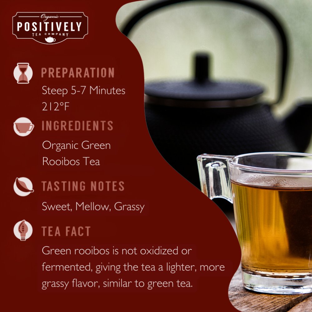 Organic South African Green Rooibos - Loose Leaf Tea