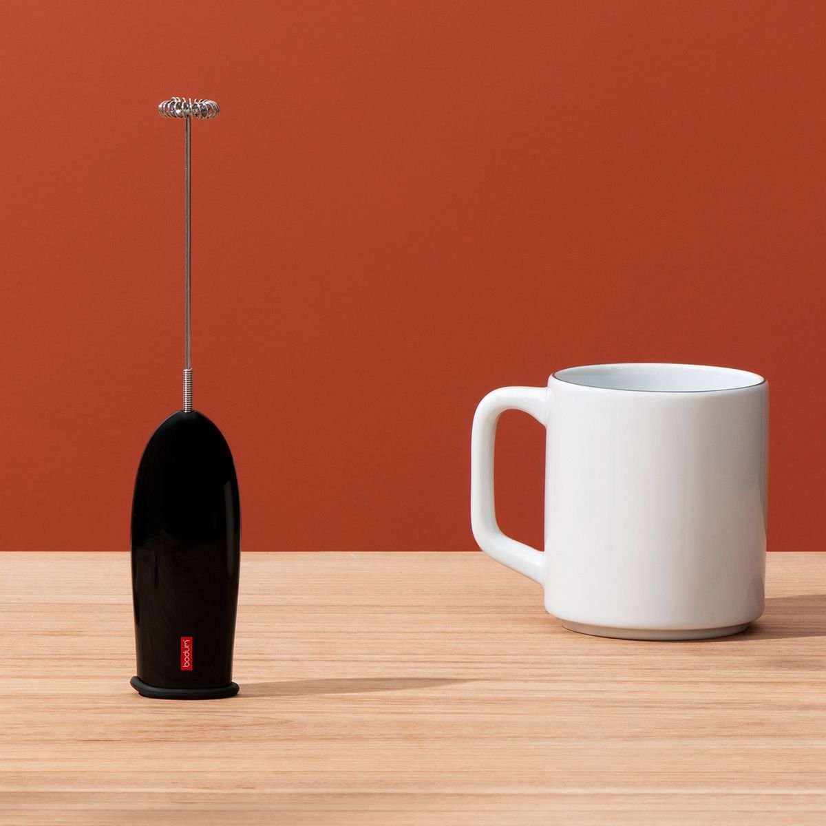 Bodum® Schiuma Milk Frother - Stainless Steel