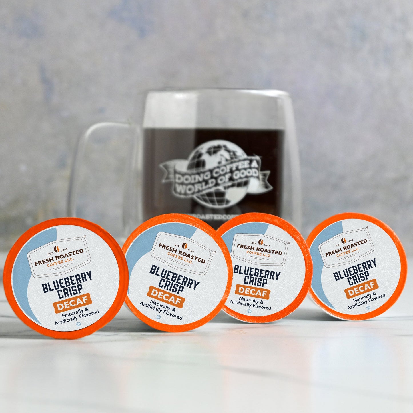 Decaf Blueberry Crisp - Flavored Classic Pods