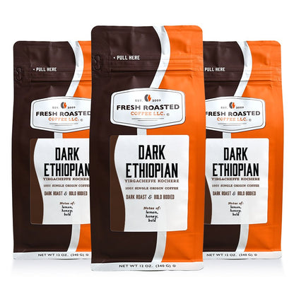 Dark Ethiopian Yirgacheffe Kochere - Roasted Coffee