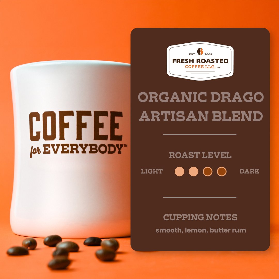 Organic Drago - Roasted Coffee