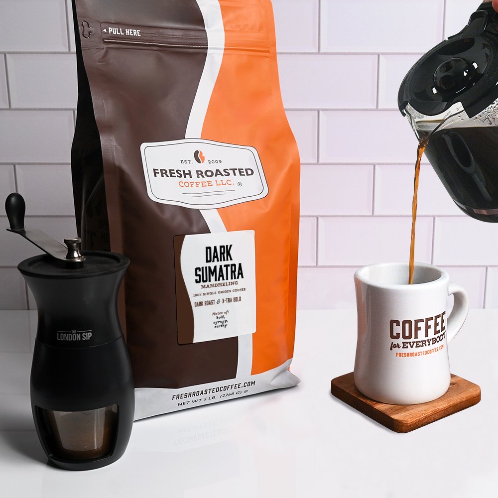 Dark Sumatra Mandheling - Roasted Coffee