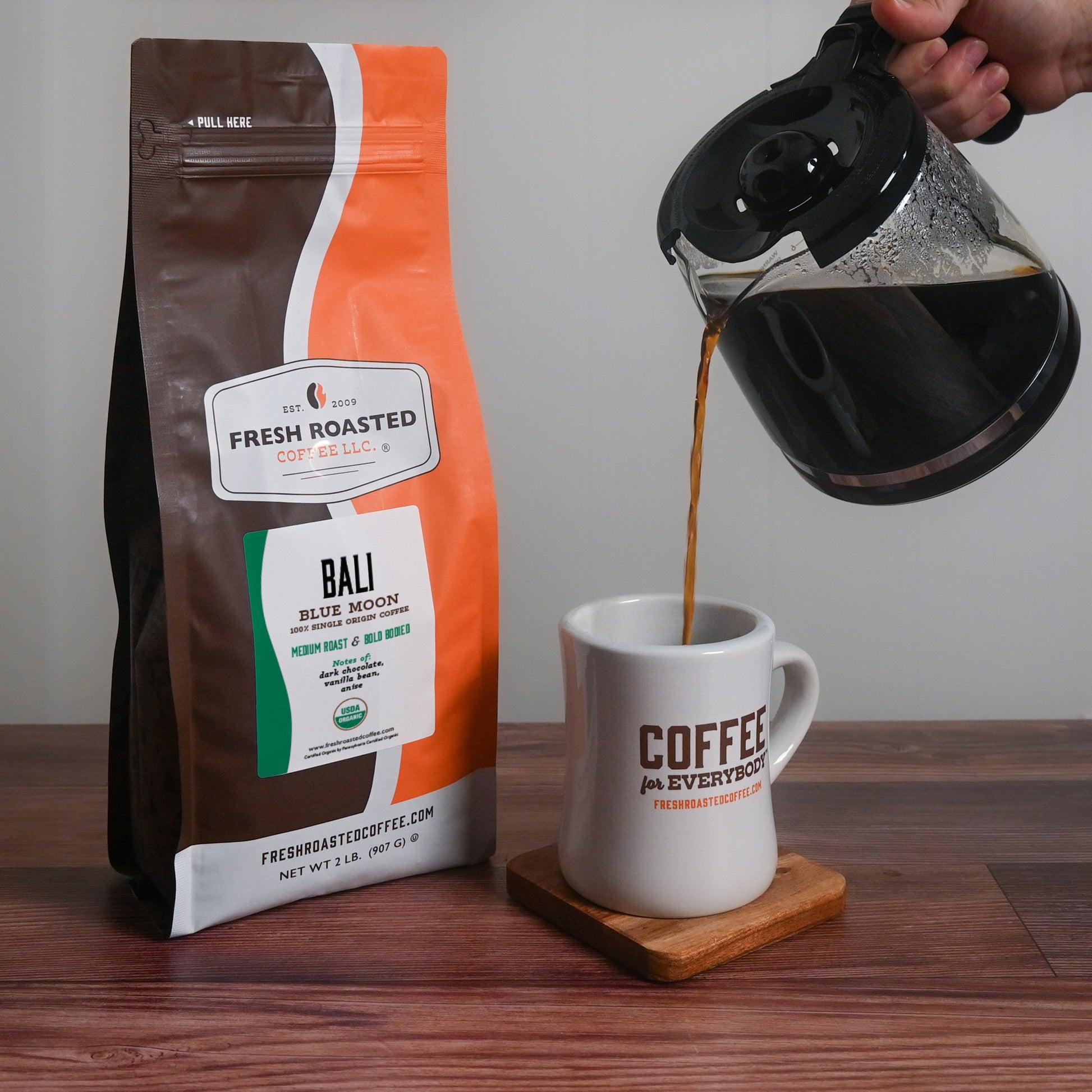 Organic Bali Blue Moon - Roasted Coffee