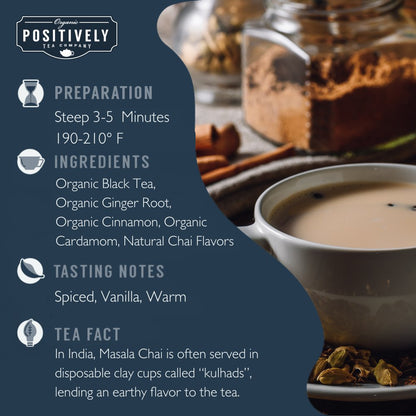 Organic Masala Chai - Tea Bags
