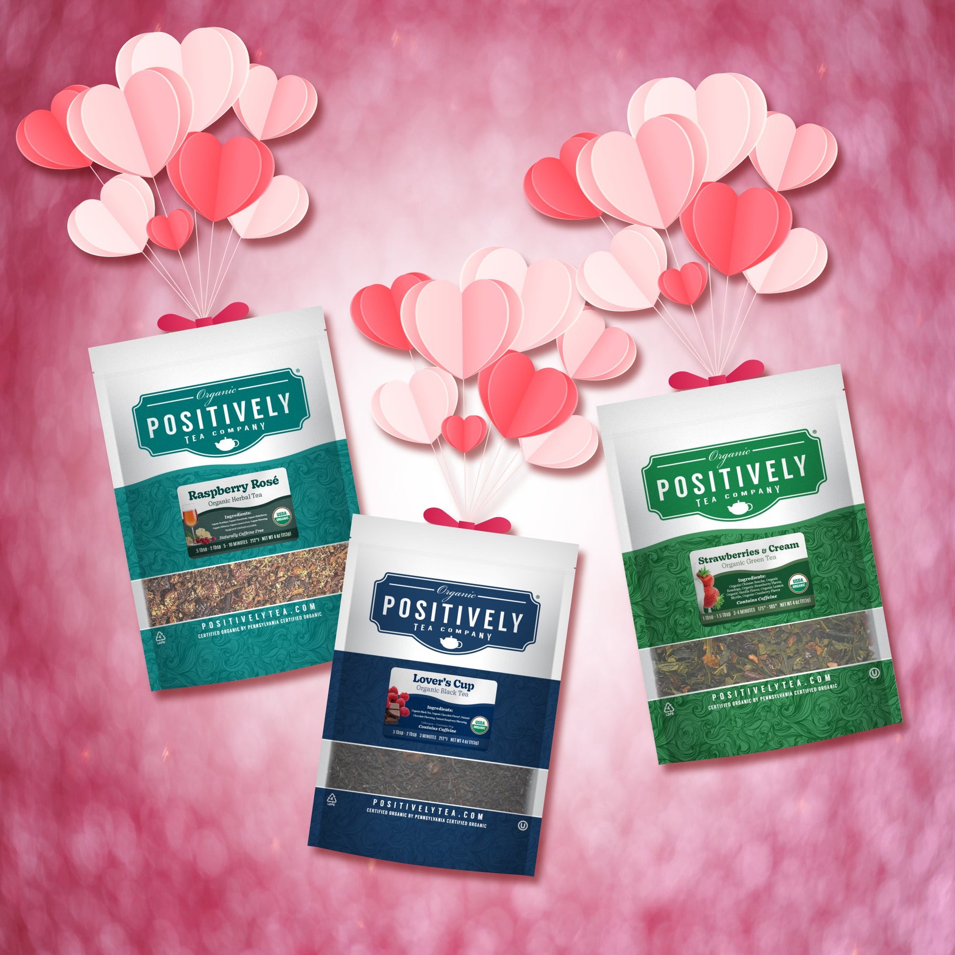 Sweetheart Steeps Bundle - Loose Leaf Tea