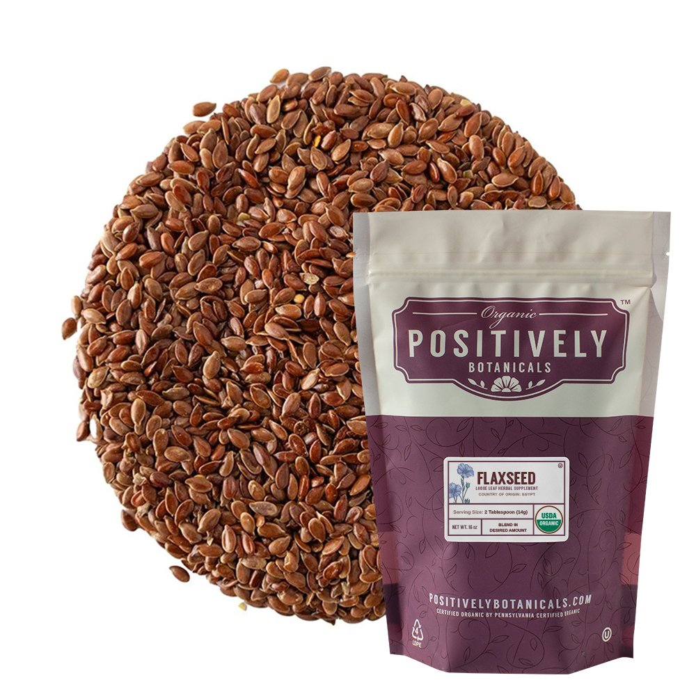Organic Flax Seeds - Loose Leaf Botanical