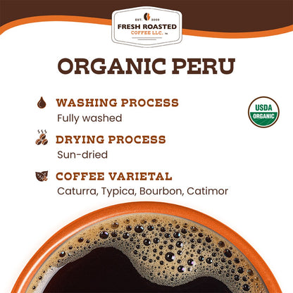 Organic Peru - Roasted Coffee