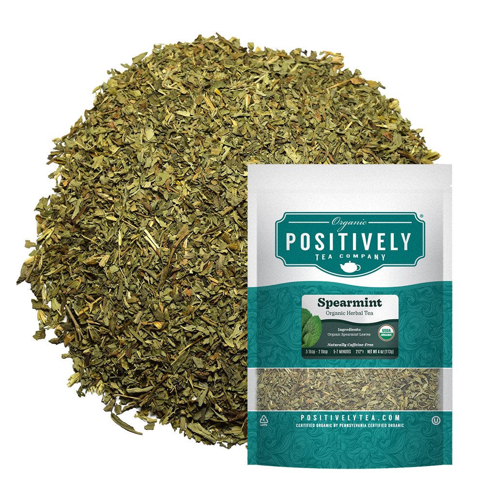 Organic Spearmint Leaf Herbal - Loose Leaf Tisane