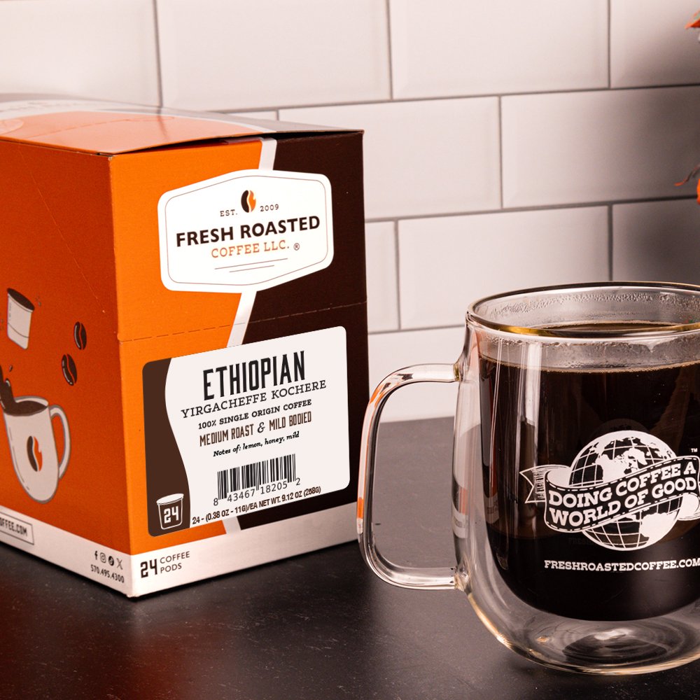 Ethiopian Yirgacheffe Kochere - Classic Coffee Pods