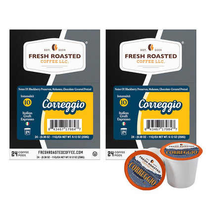 Correggio Italian Craft Coffee - Classic Coffee Pods