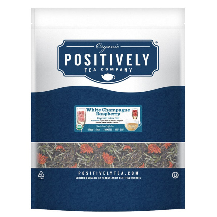 White Champagne Raspberry - Loose Leaf Tea