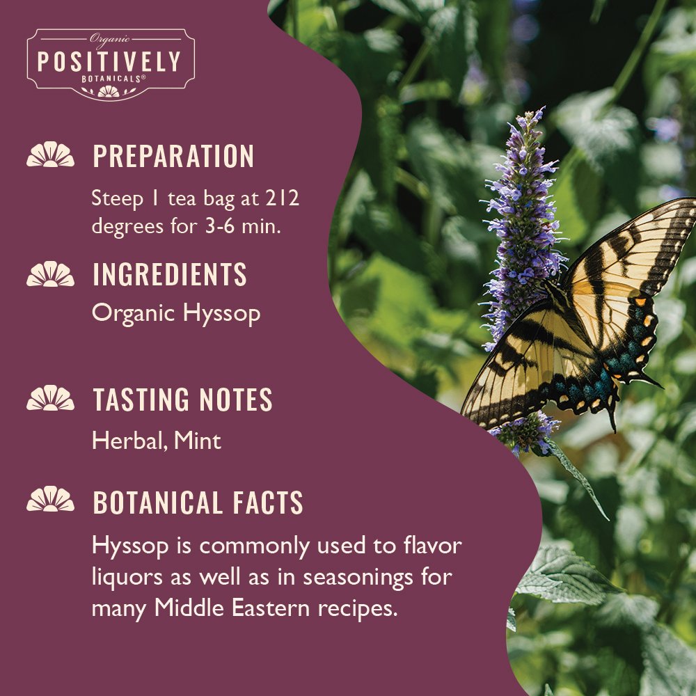 Hyssop - Botanical Tea Bags