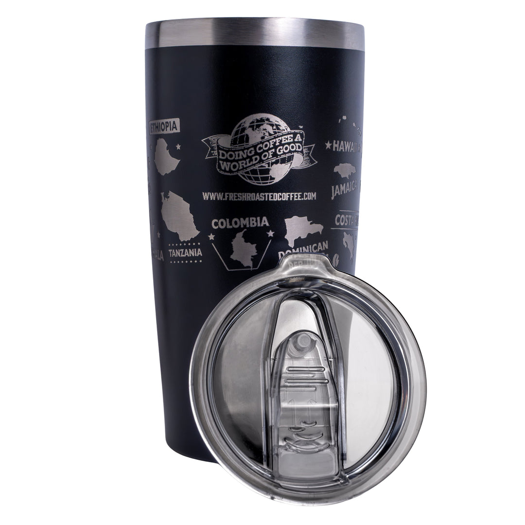 Fresh Roasted Coffee Travel Mug - Black