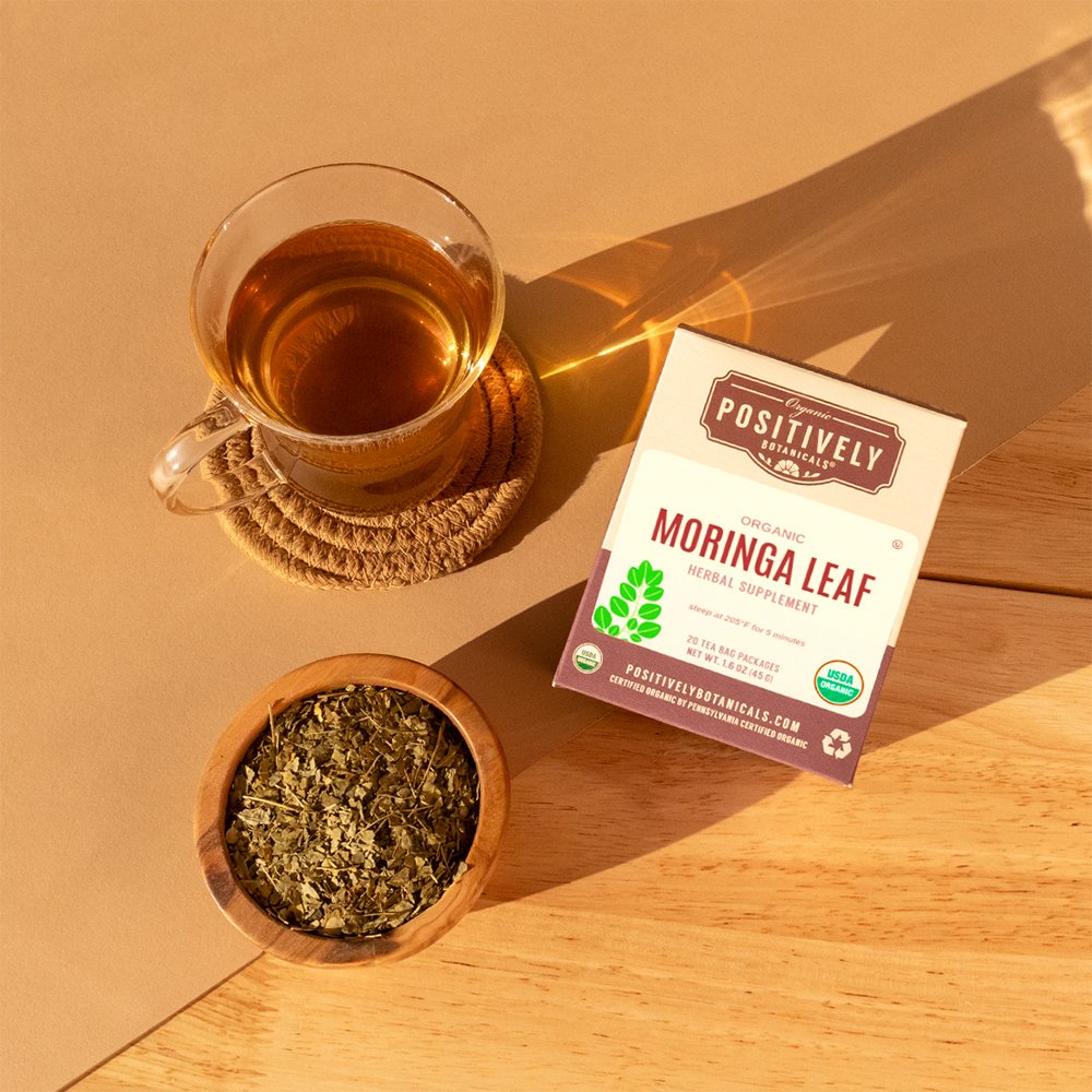 Organic Moringa Leaf - Botanical Tea Bags