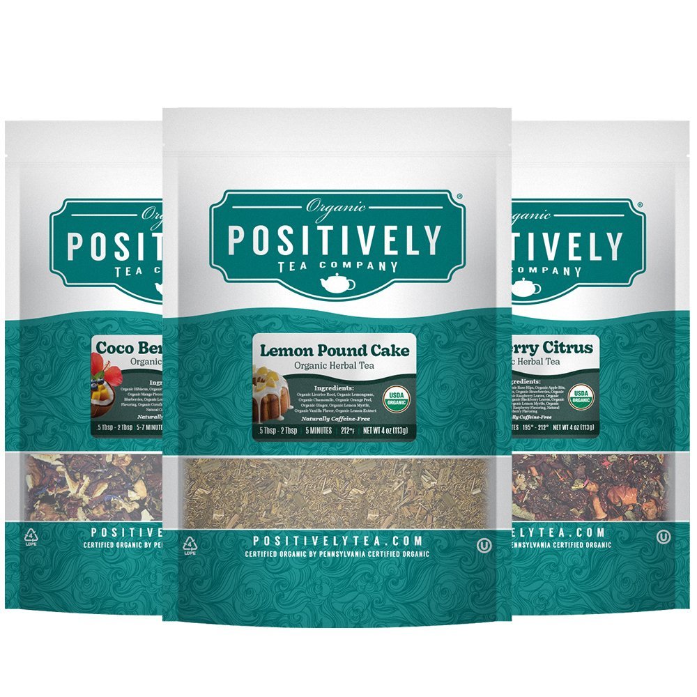 Organic Herbal Tea Bundle - Loose Leaf Tisane