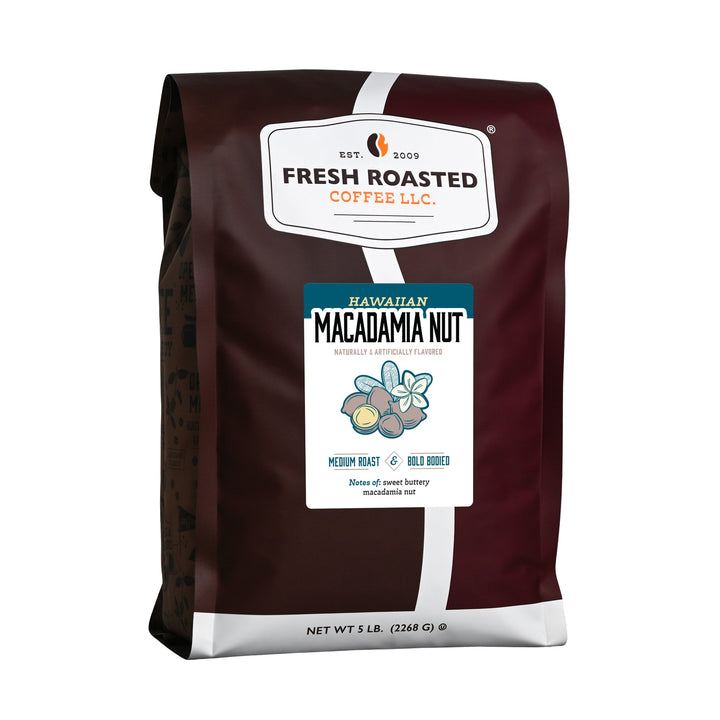 Hawaiian Macadamia Nut - Flavored Roasted Coffee