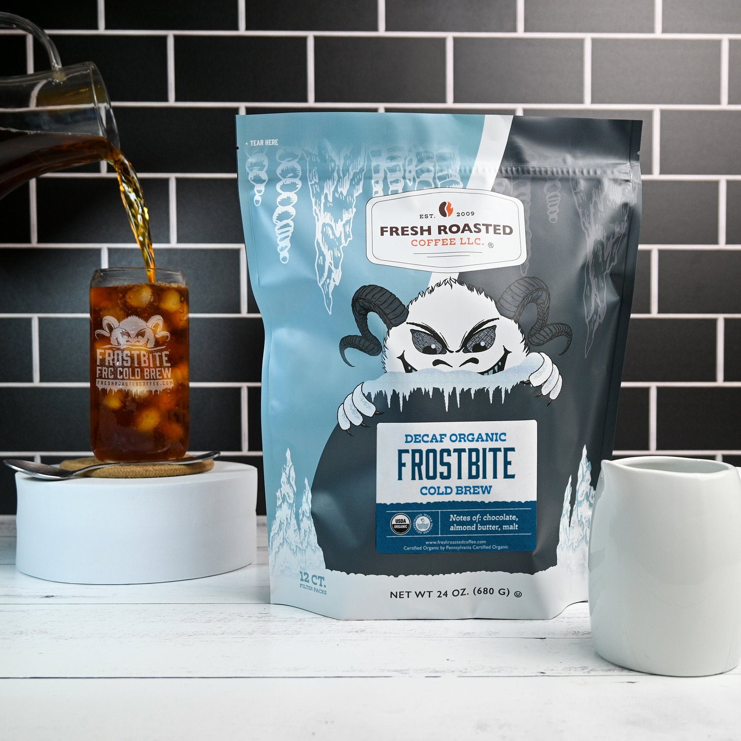 Decaf Organic Frostbite Cold Brew Filter Packs