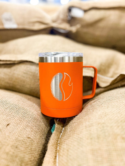 Fresh Roasted Coffee Laser-Etched Stainless Steel Mug