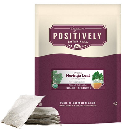 Organic Moringa Leaf - Botanical Tea Bags