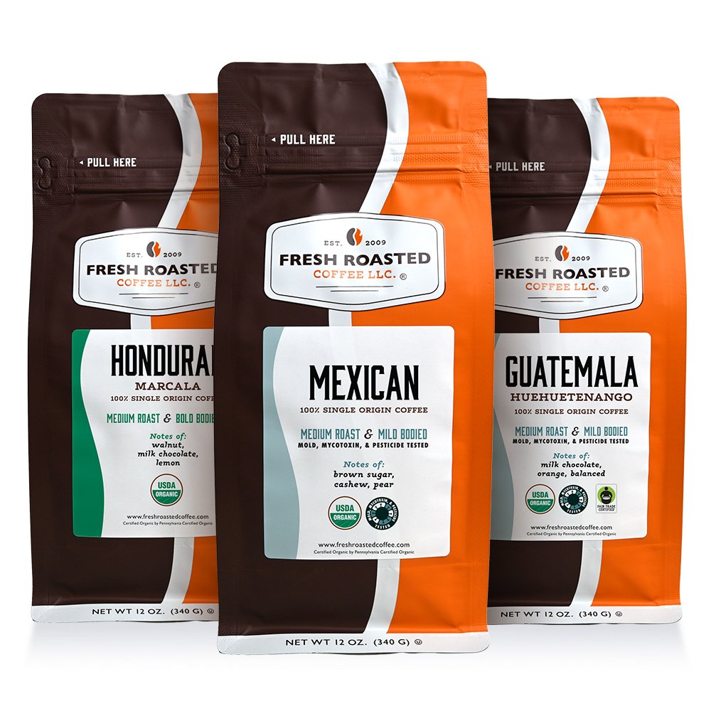 Organic Mesoamerican Trio - Roasted Coffee Bundle