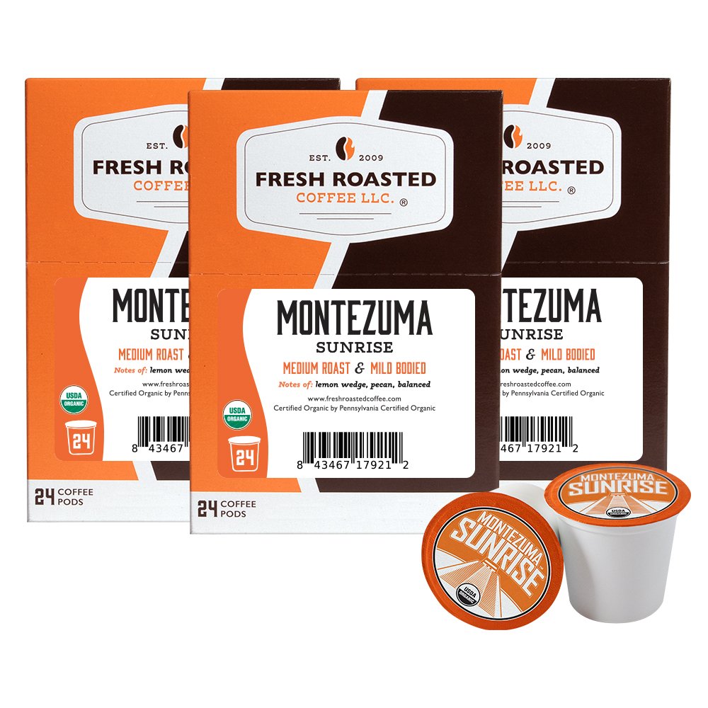 Organic Montezuma Sunrise - Classic Coffee Pods