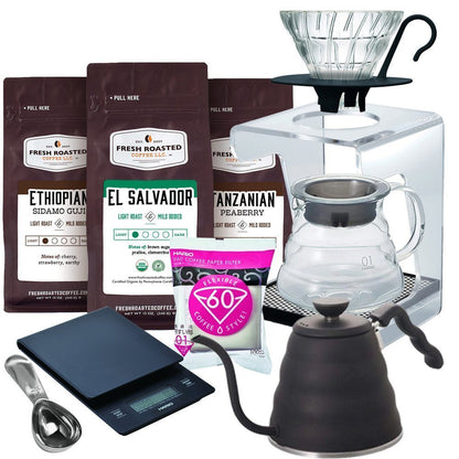 Hario V60 Pour Over Kit - Coffee Gift Set