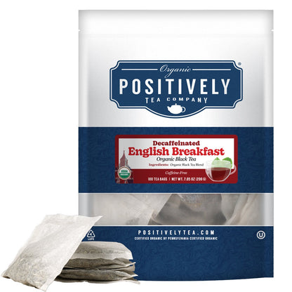 Organic Decaf English Breakfast - Tea Bags