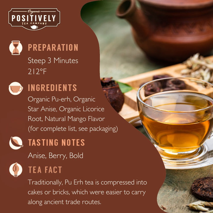 Wisdom Pu Erh Chai - Loose Leaf Tea