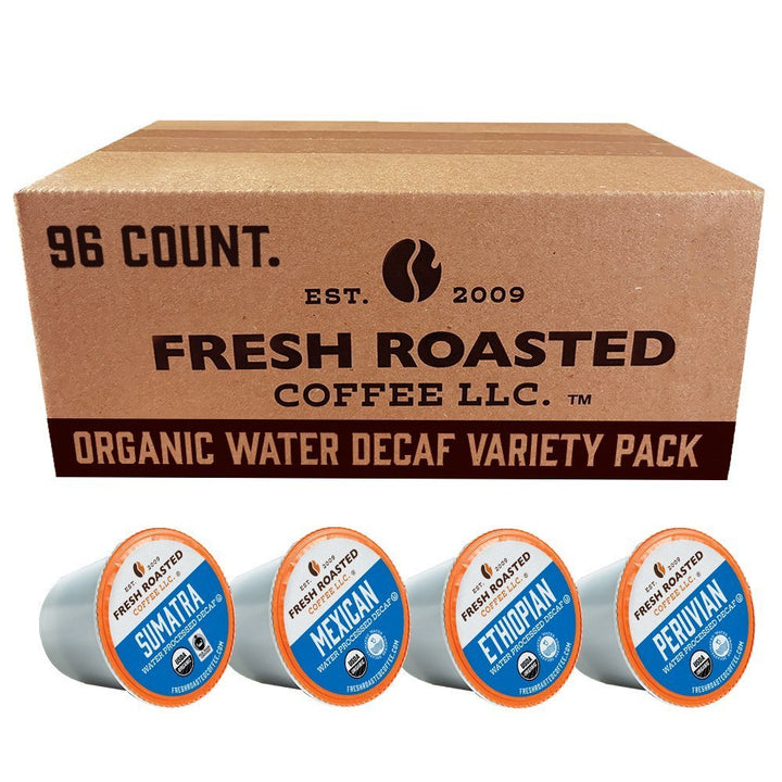 Organic Water Decaf Variety Pack - Classic Coffee Pods