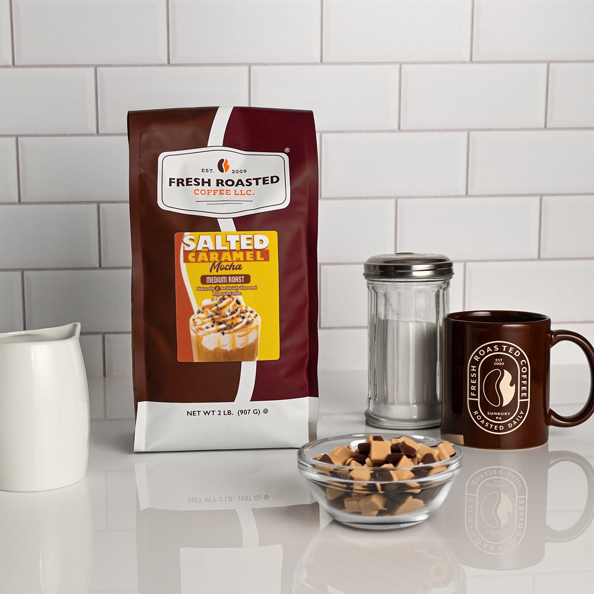 Salted Caramel Mocha - Flavored Roasted Coffee